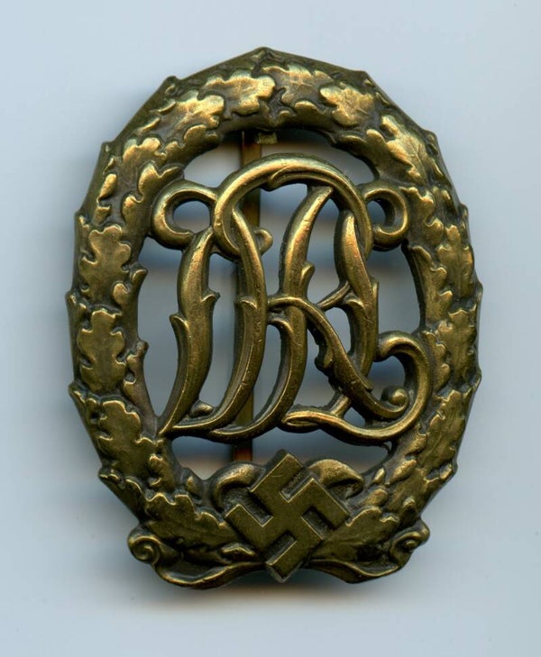 DRL Sport Badge in Bronze by Wernstein