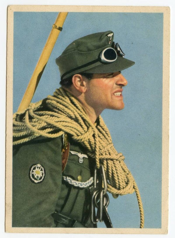 Colour Gebirgsjäger Postcard