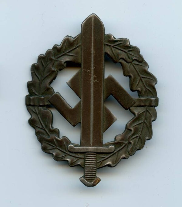 SA Sports Badge in Bronze "872869" by E. Schneider