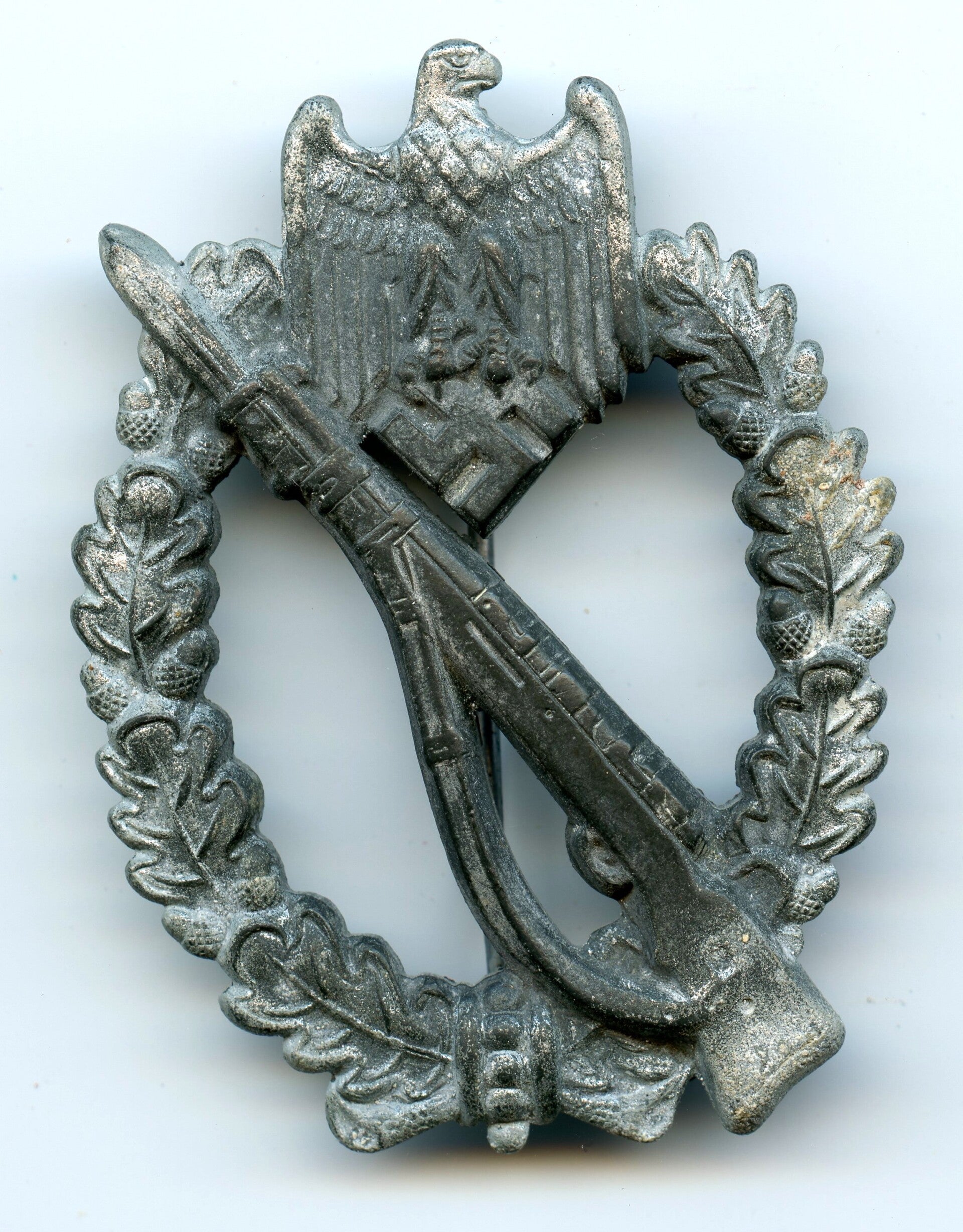 Silver Infantry Assault Badge by "BSW" Brüder Schneider A.G.