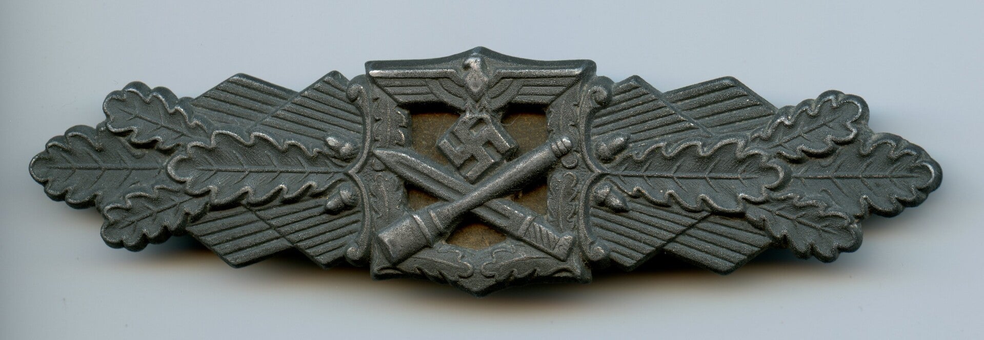 Close Combat Clasp in Silver by Friedrich Linden