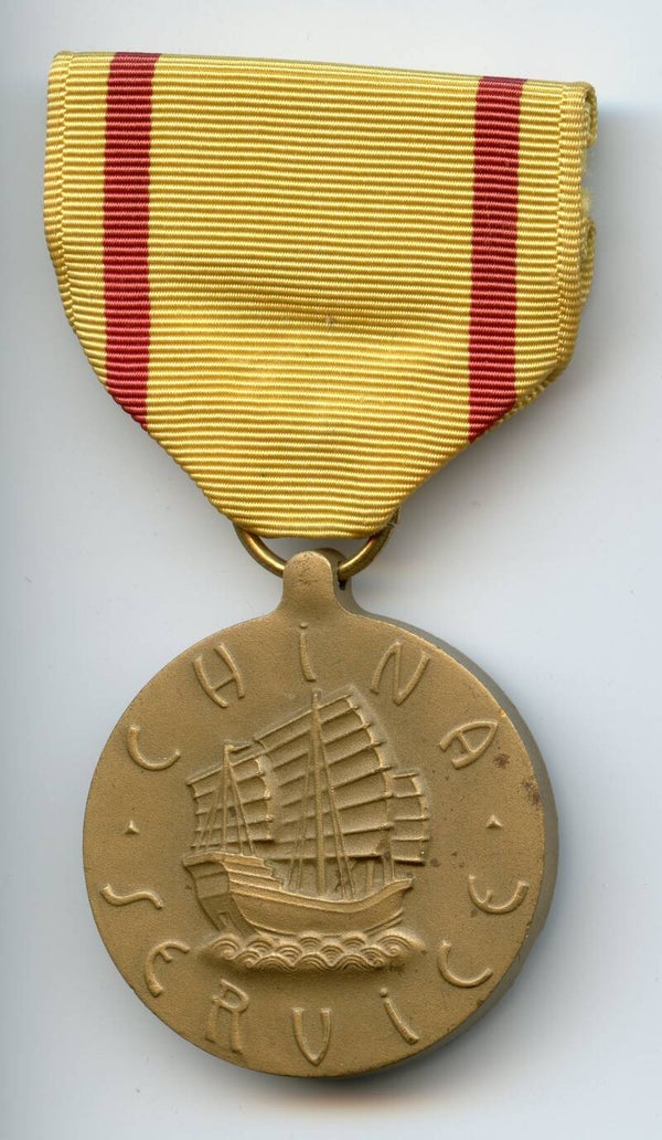 WW2 Navy China Service Medal