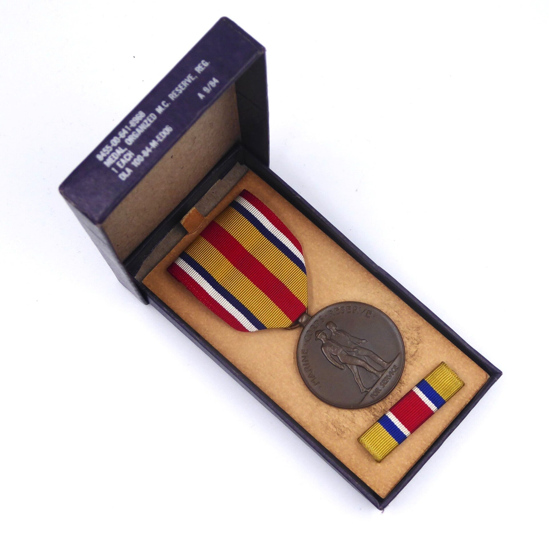 Modern Era Cased Selected Marine Corps Reserve Medal