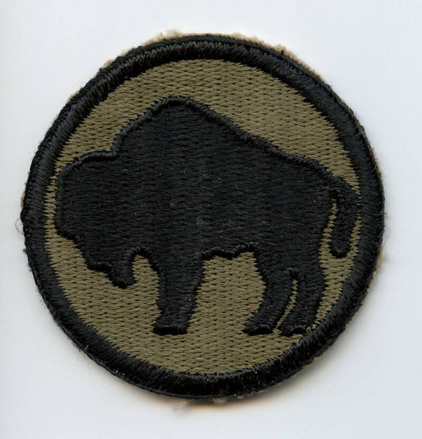 WW2 92nd Infantry Division Patch
