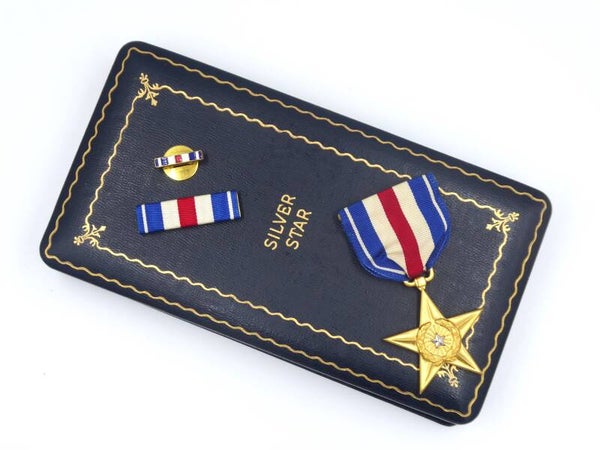 WW2 Cased Silver Star Medal