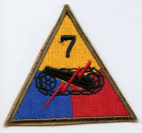 WW2 7th Armored Division Patch