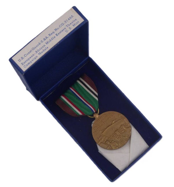 WW2 Cased European/African/Middle Eastern Campaign Medal
