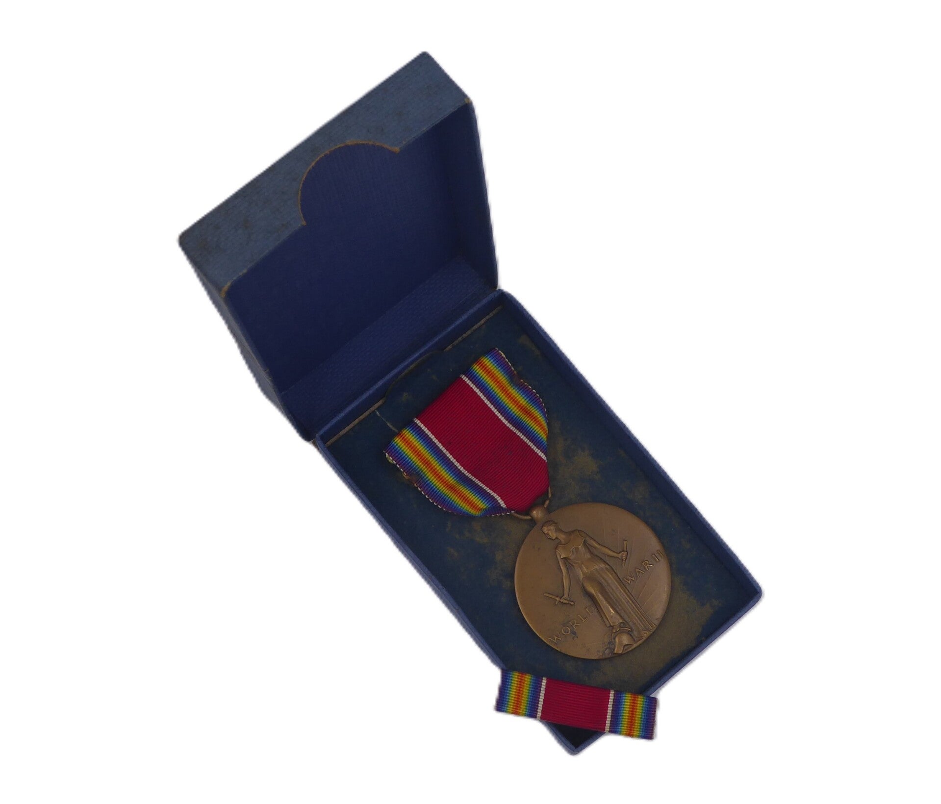 WW2 Cased Victory Medal