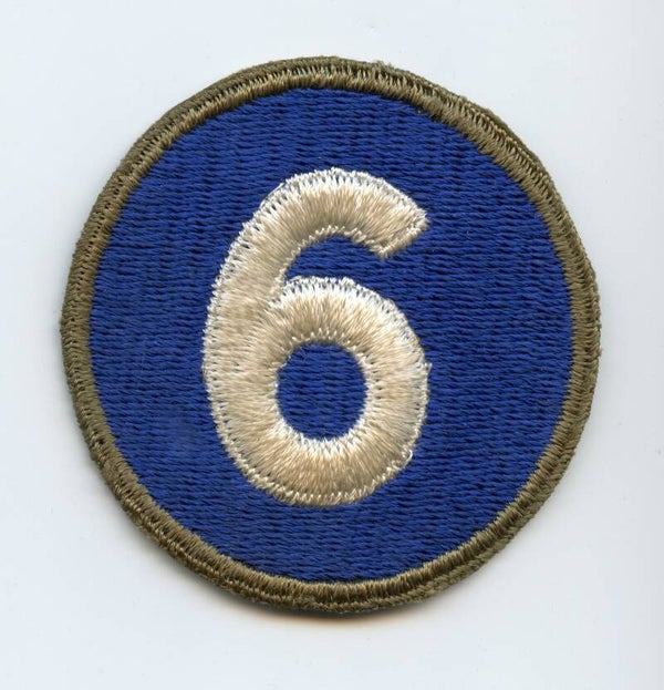 WW2 6th Army Corps Patch (Greenback)