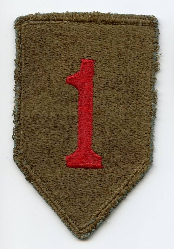 WW2 1st Infantry Division Patch