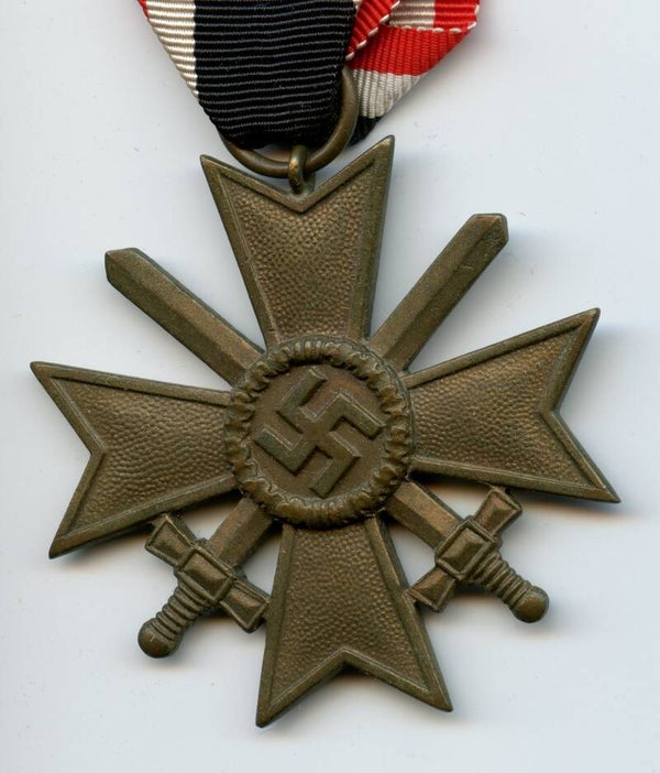 KVK 2nd Class with Swords "34"  Wilhelm Annetsberger