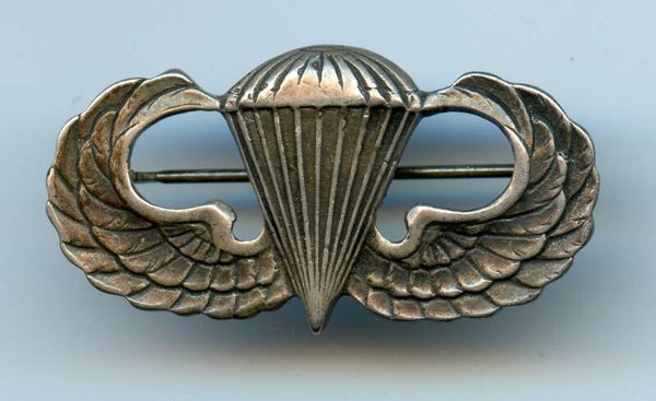 WW2 Sterling Silver Jump Wing