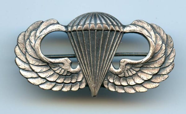 WW2 Sterling Silver Jump Wing