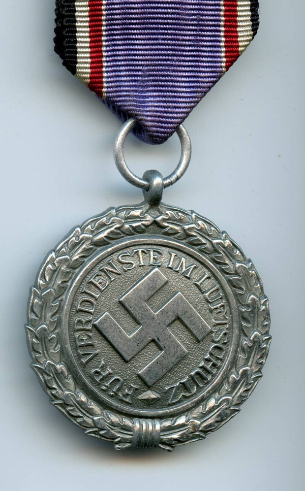 Luftschutz Medal 2nd Class "10" Förster & Barth