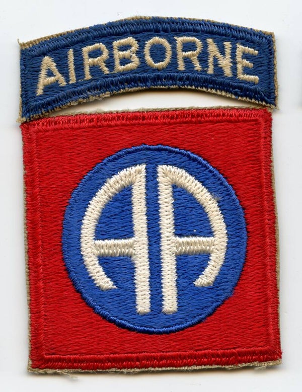 WW2 82nd Airborne Division Patch