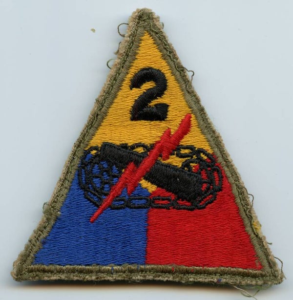 WW2 2nd Armored Division Patch