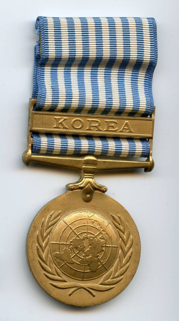 Korean War Era United Nations Service Medal for Korea