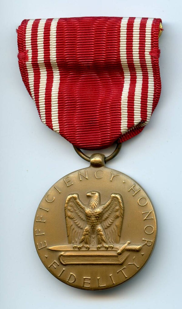 WW2 Named Good Conduct Medal