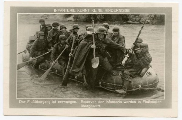 Postcard 'Infanterie Kennt Keine Hindernisse' Nr. 135