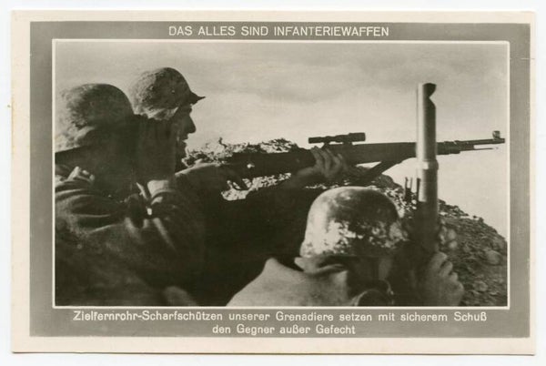 Postcard 'Das Alles Sind Infanteriewaffen' Nr. 150