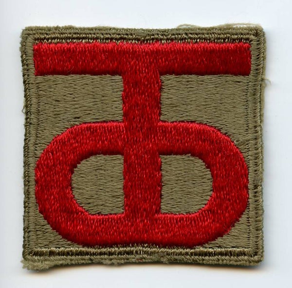 WW2 90th Infantry Division Patch