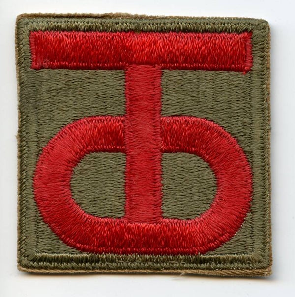 WW2 90th Infantry Division Patch