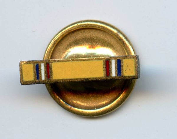 WW2 American Defense Medal Lapel Pin