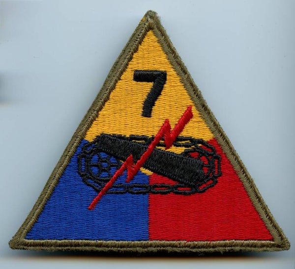 WW2 7th Armored Division Patch