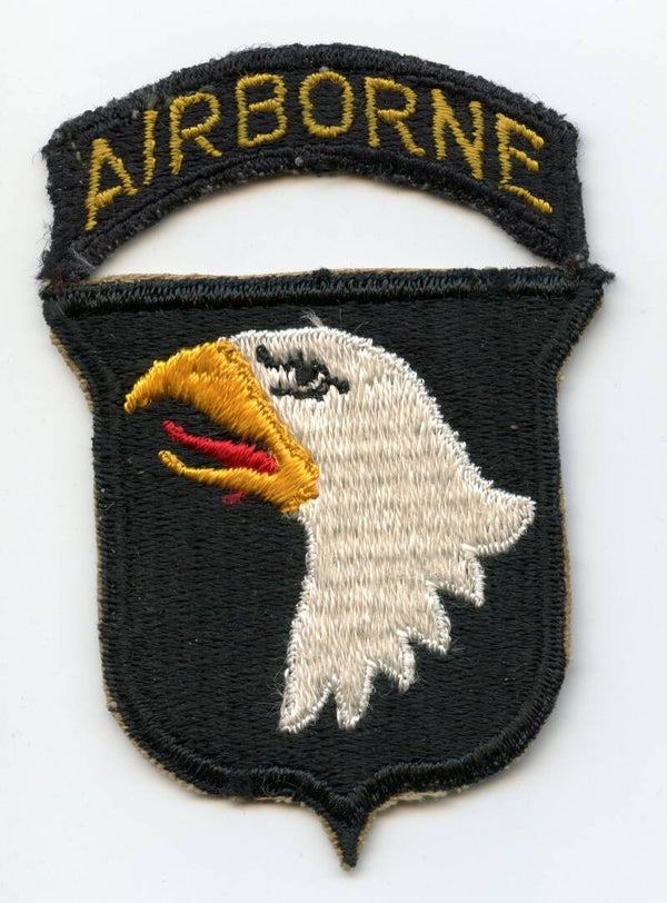 WW2 101st Airborne Division Patch (Blackback)