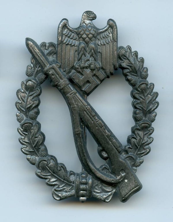 Silver Infantry Assault Badge by "BSW" Brüder Schneider A.G.