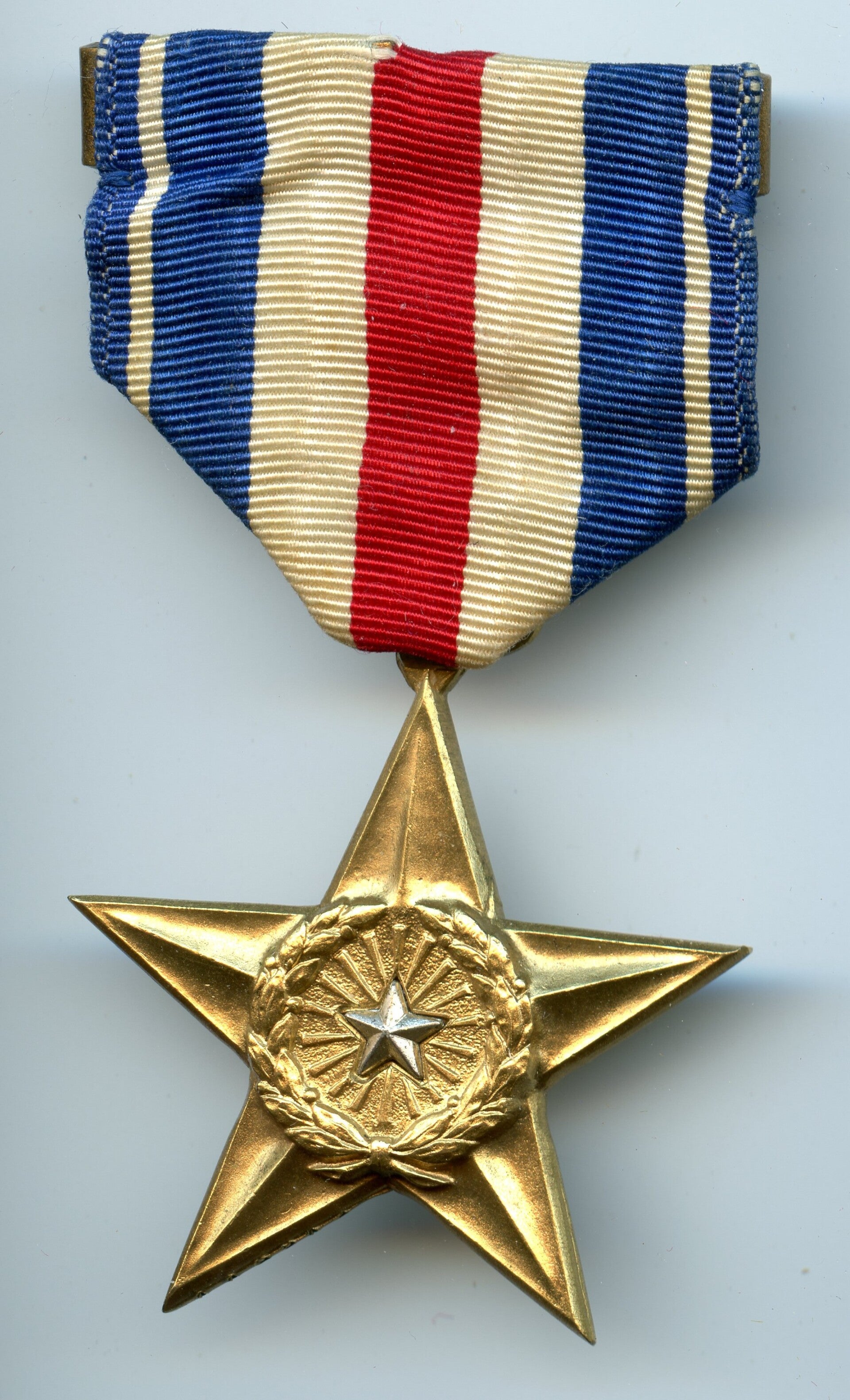WW2 Numbered Silver Star Medal "110218" 1943 (Medallic Art Company)