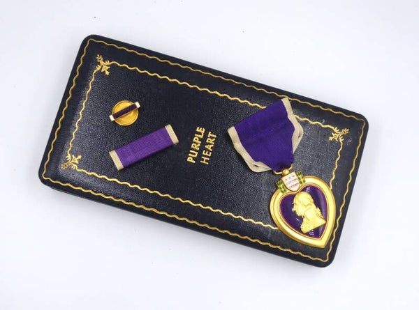 WW2 Cased Purple Heart Medal