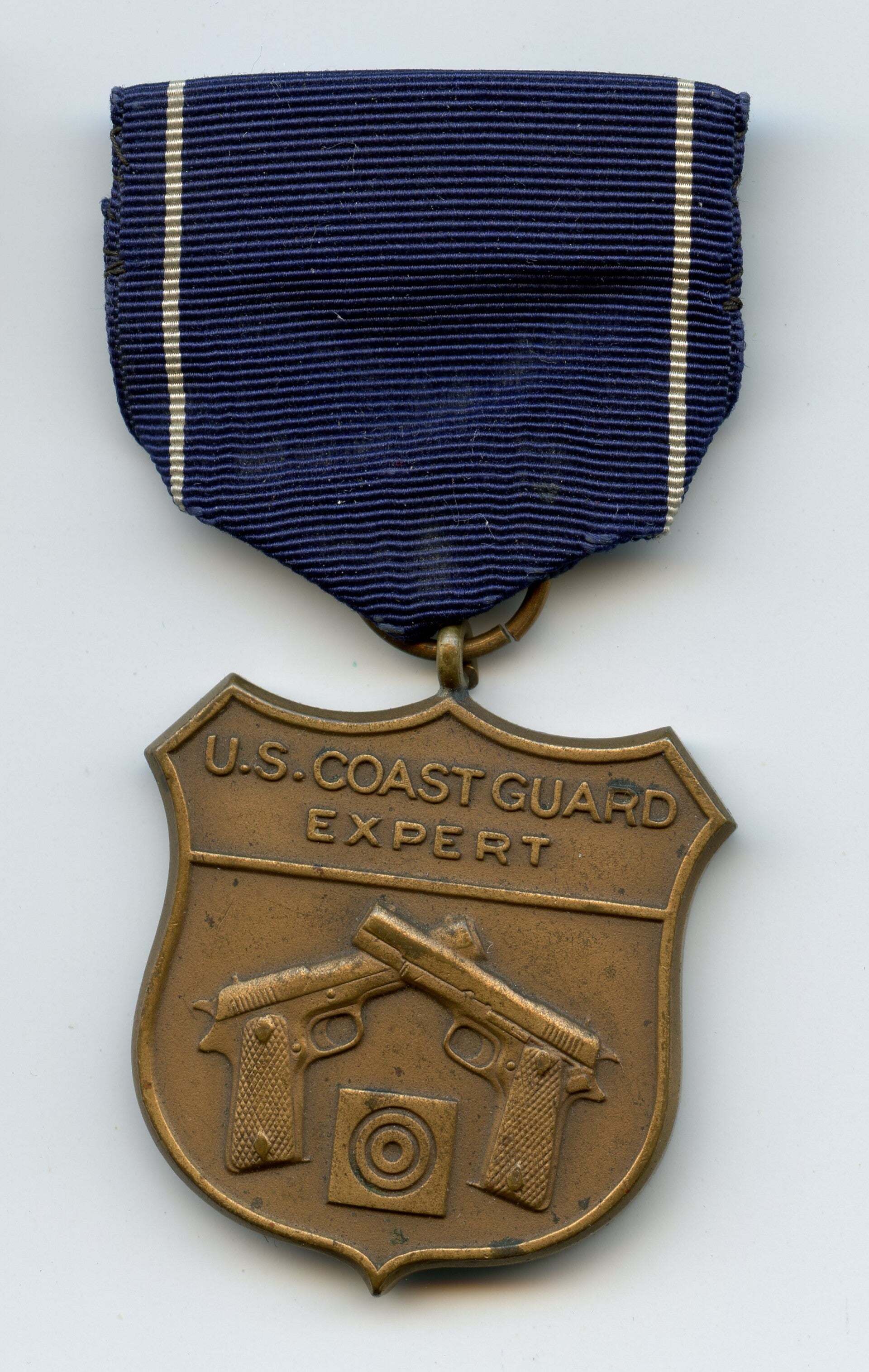Modern Era Coast Guard Pistol Marksmanship Medal