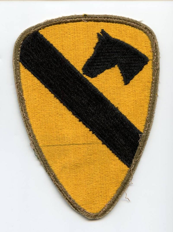 WW2 1st Cavalry Division Patch