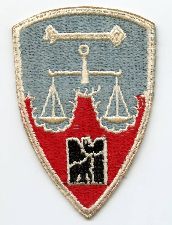 WW2 Nuremberg War Crime Trials Patch
