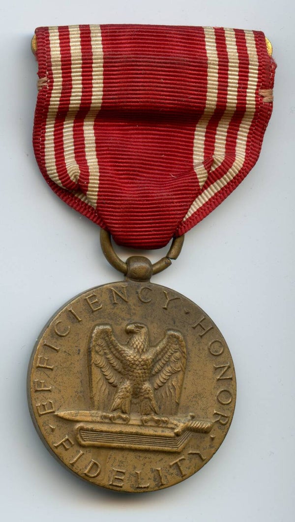 WW2 Named Good Conduct Medal