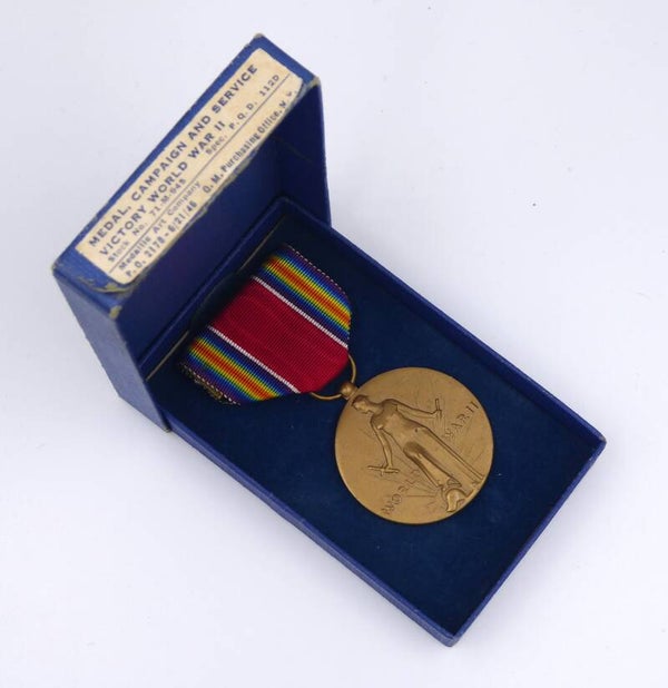 WW2 Cased Victory Medal