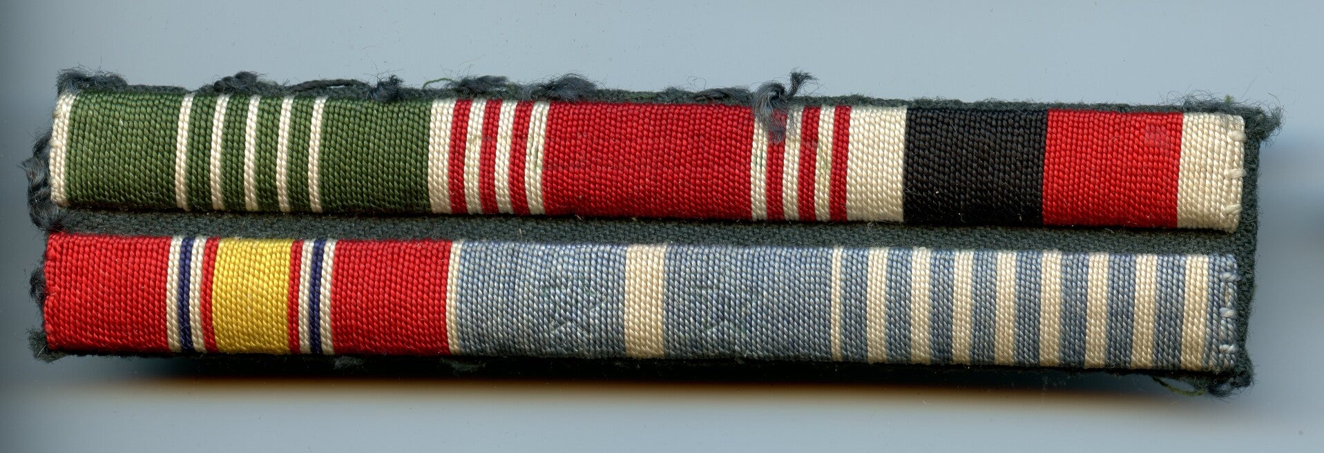 WW2/Korean War US 6 Piece "Theater Made" Ribbon Bar