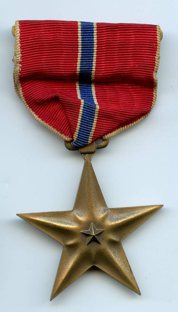 WW2 Bronze Star Medal