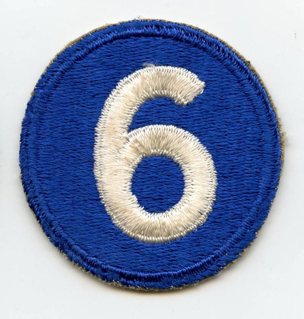 WW2 6th Army Corps Patch