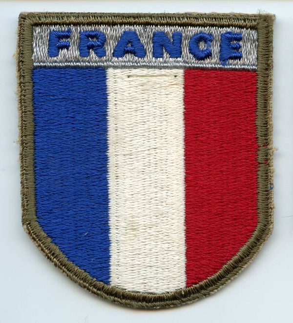WW2 France War Aid Patch