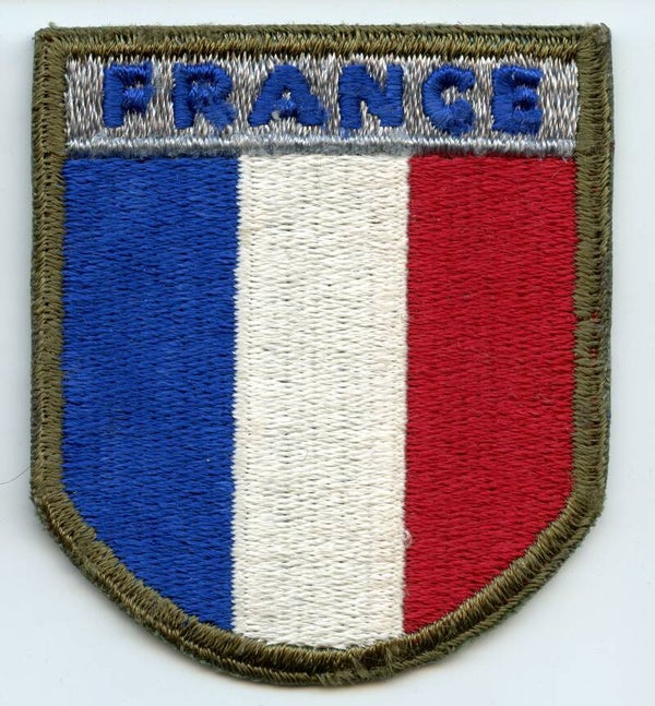 WW2 France War Aid Patch