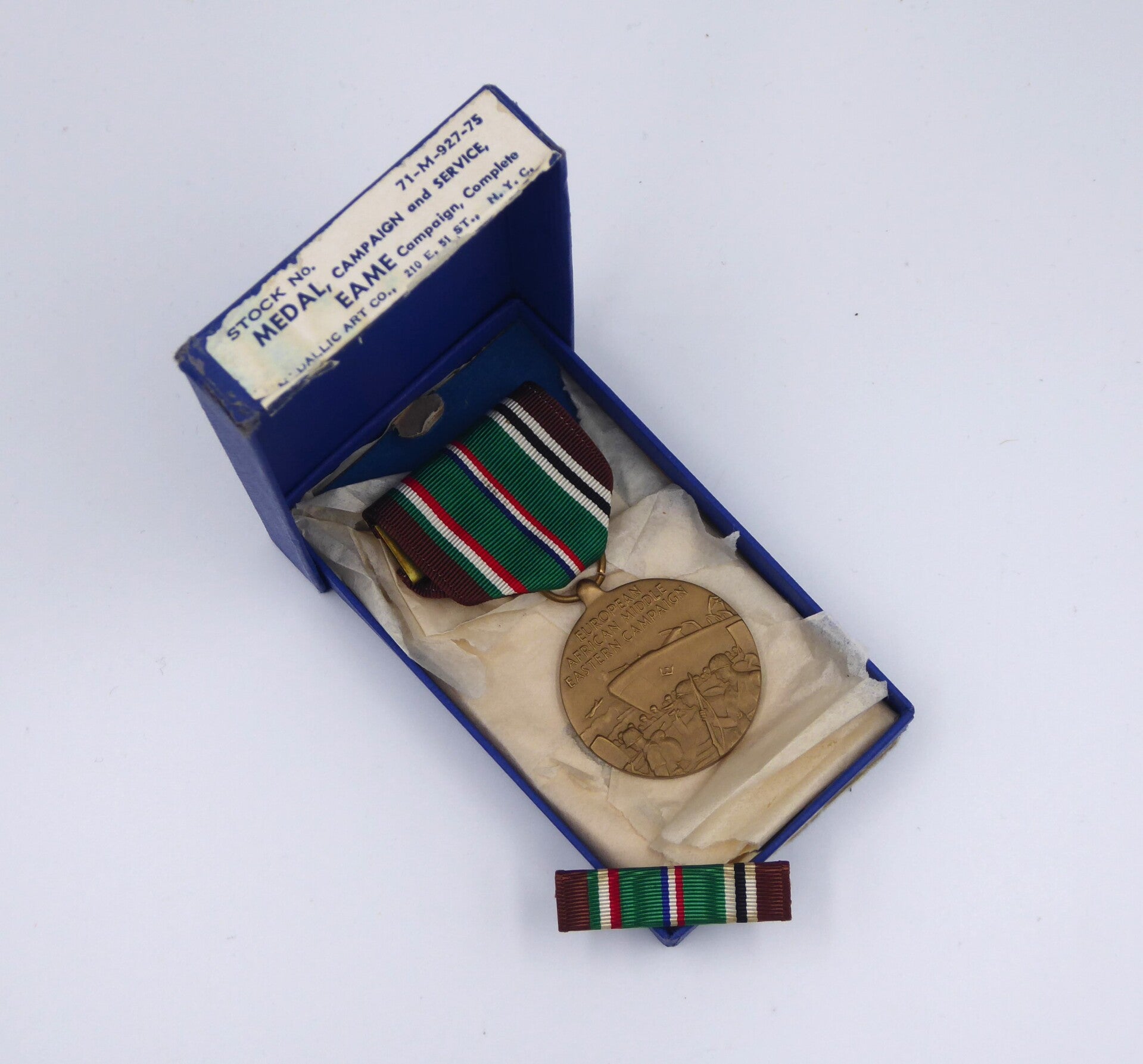 WW2 Cased European/African/Middle Eastern Campaign Medal (Medallic Art Co.)