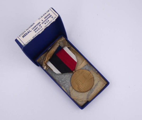 WW2 Cased Occupation Medal (The D.L. Auld Company)