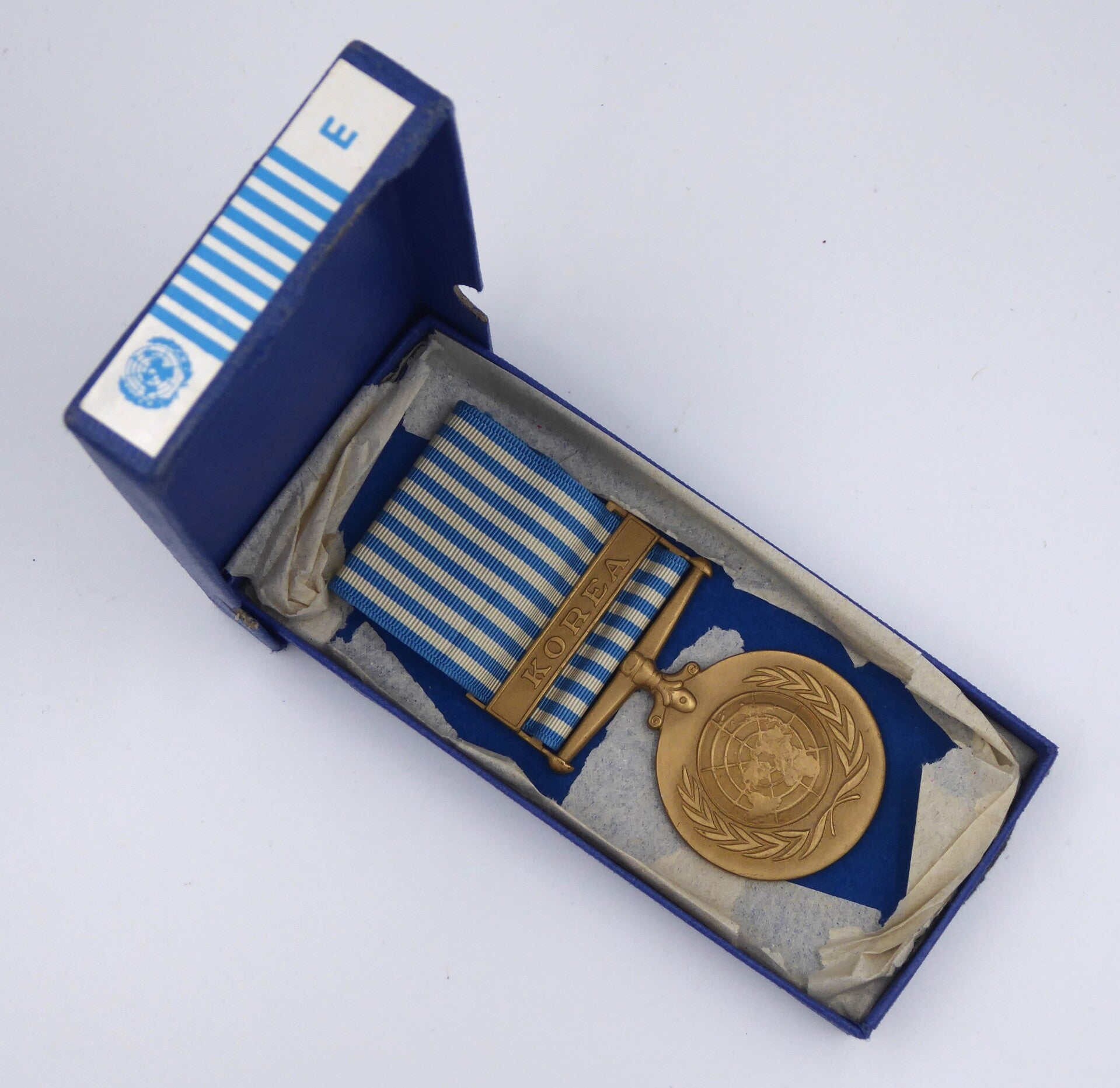 Korean War Era Cased United Nations Service Medal for Korea