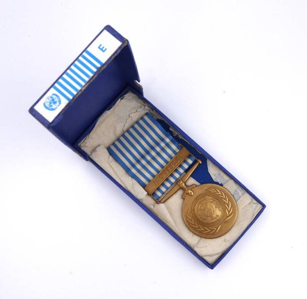 Korean War Era Cased United Nations Service Medal for Korea