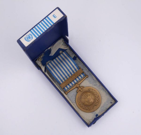 Korean War Era Cased United Nations Service Medal for Korea