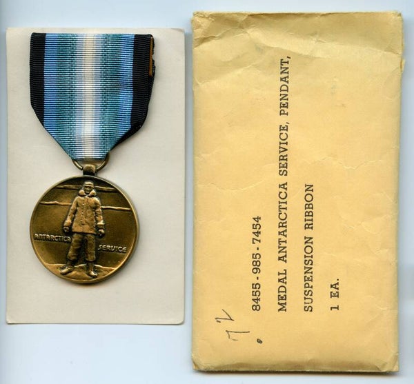 Modern Era Antartica Service Medal with Packet