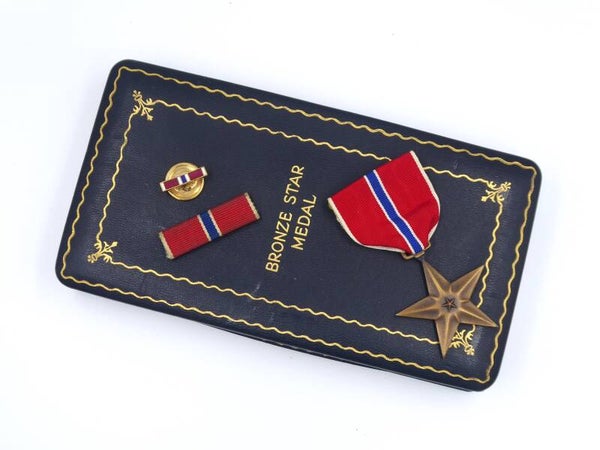 WW2 Cased Bronze Star Medal