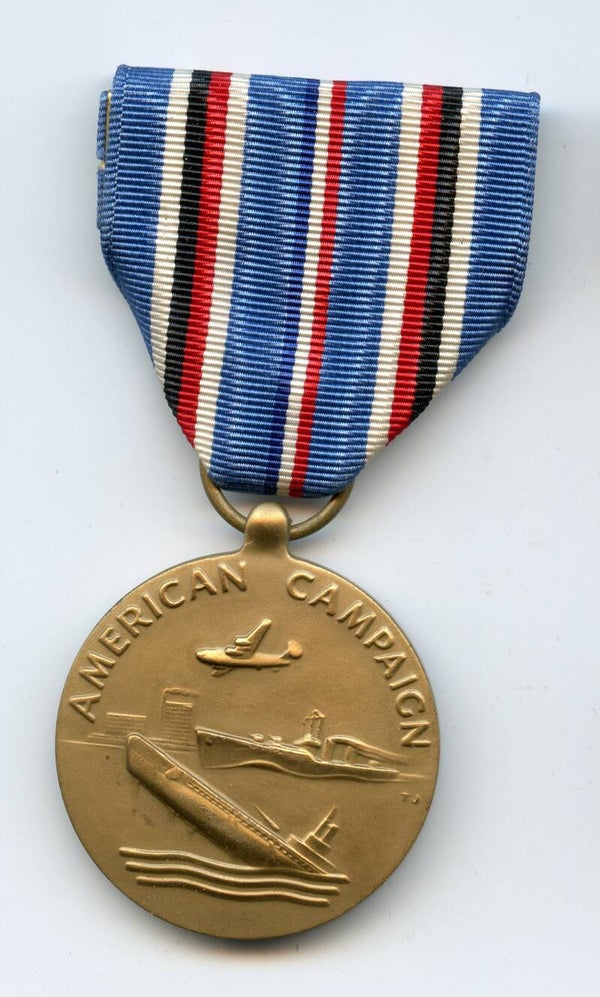 WW2 American Navy Campaign Medal